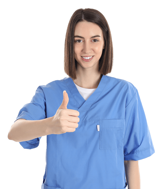 Clinician assessing patient injuries after a motor vehicle accident to create a treatment plan